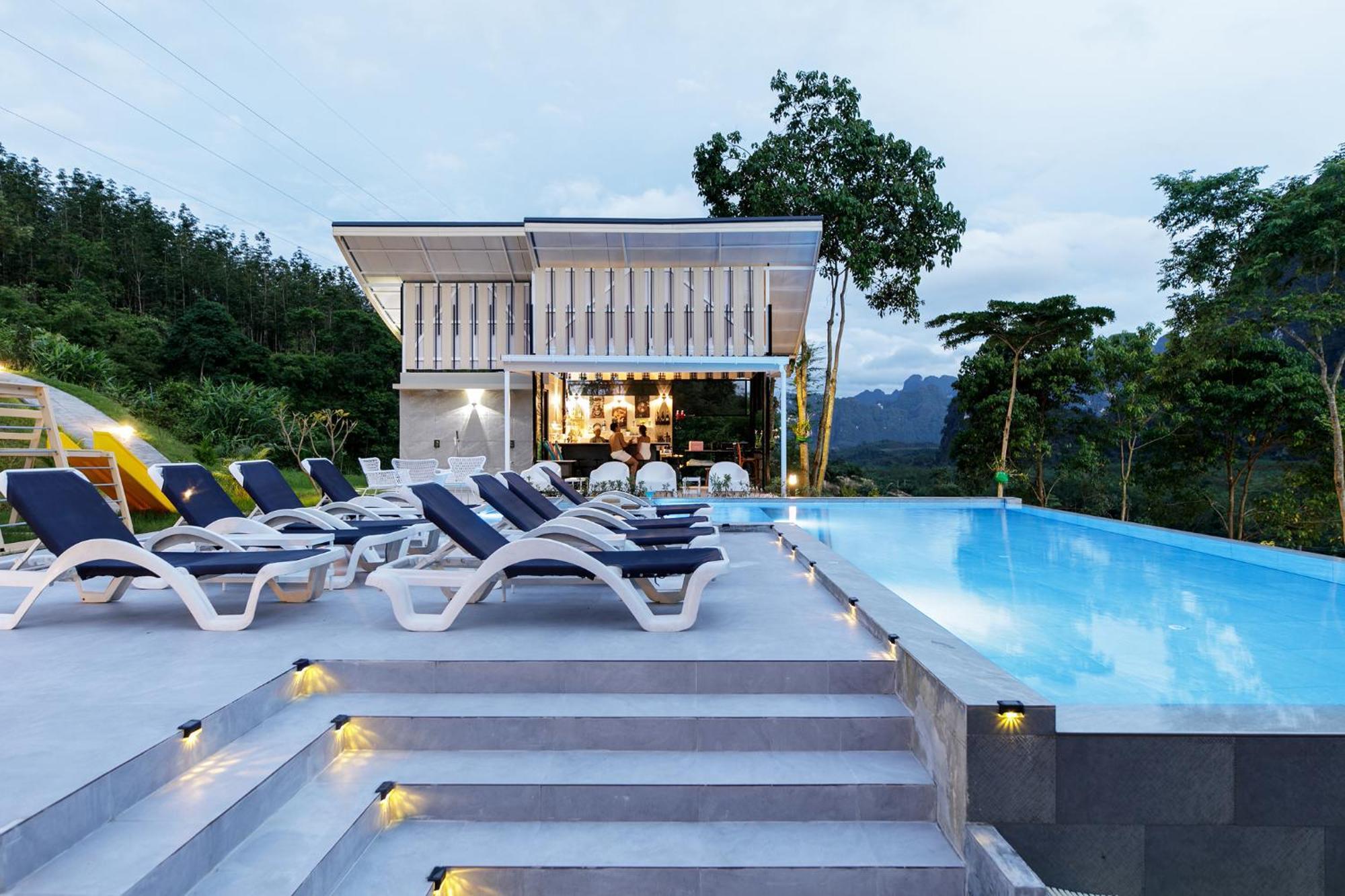 Magical Mountain View Resort Khao Sok National Park Exterior foto